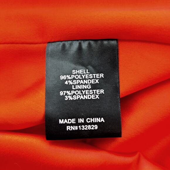 Lovers & Friends Lazo One Shoulder Midi Dress Size Small 2-4 in Blood Orange - Picture 10 of 12